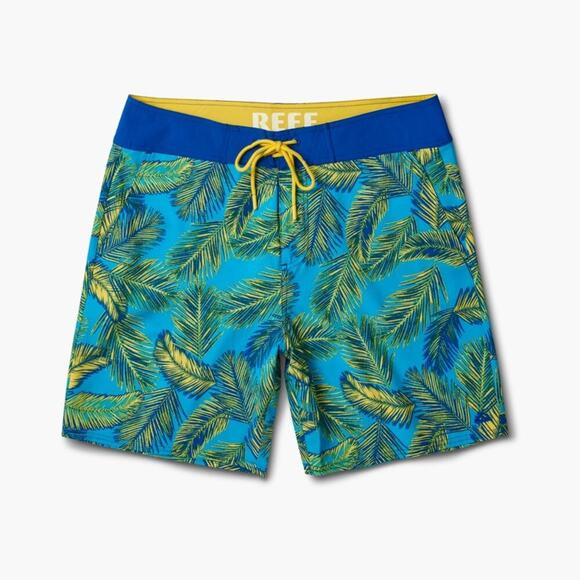 NWT Size 36 - Reef Men's Retro Mondo Boardshorts Harrison/Hawaiian Ocean - Picture 3 of 4